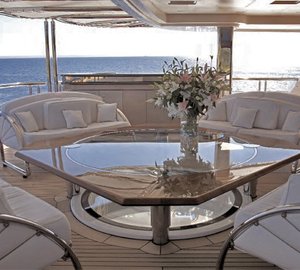 Main Master Balcony / Terrace On Yacht SYCARA V