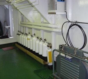 Gear Storage Aboard Yacht SARSEN