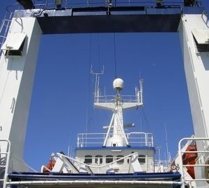 Observance Deck On Board Yacht SARSEN