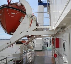 Balcony Aboard Yacht SARSEN