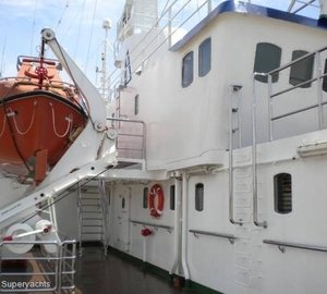 Profile Exterior On Board Yacht SARSEN