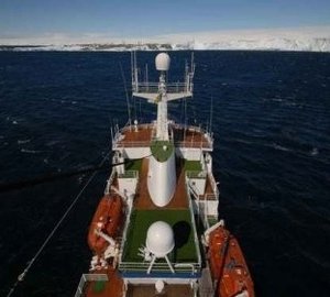 From Above Aspect Aboard Yacht SARSEN