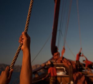 Saling With The Crew