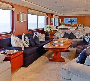 Saloon Aboard Yacht LIGAYA