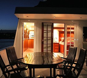 Personal Balcony / Terrace On Yacht KAYANA