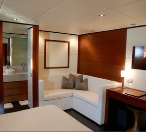 Sitting: Yacht ANNAMIA's Main Master Cabin Image