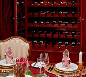 Wine Store: Yacht NOBLE HOUSE's Eating/dining Saloon Image