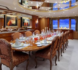 Furniture Set: Yacht CAPRI's Eating/dining Pictured