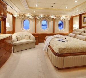 First Guest's Cabin Aboard Yacht CAPRI