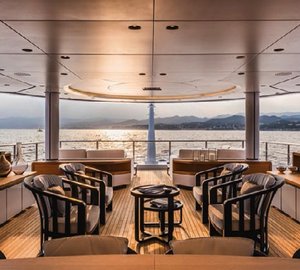 Top Deck Aft Aboard Yacht SUERTE