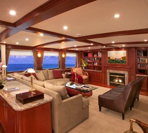 Saloon On Board Yacht STARGAZER