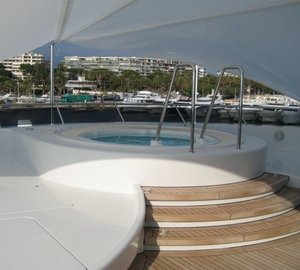Jacuzzi Pool Aboard Yacht SARAH