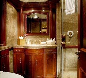 Personal Bath Aboard Yacht NOMAD