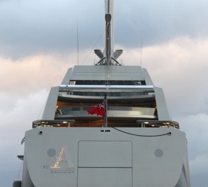 Sailing Yacht A Transom