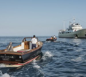 Sultana Yacht With Two Tenders