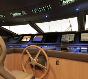 1 Canados 108 superyacht MAs Wheelhouse