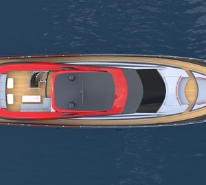 1 LSX95 yacht by Lazzara Layout with hardtop