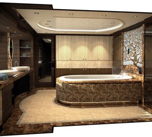 1-Luxury yacht MARGARITA - Owners bathroom
