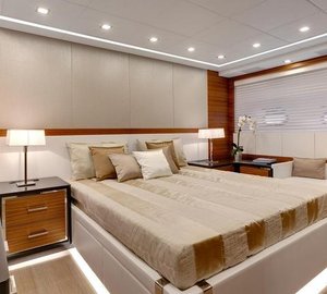 1-Luxury yacht Mangusta 110 - Cabin