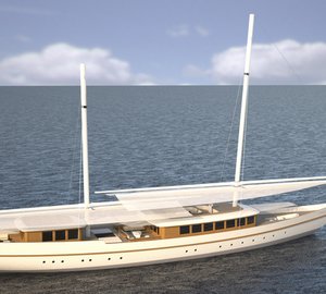 1 Sailing dhow by Van Geest Design 60m yacht