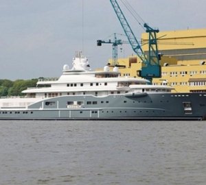 110 m motor yacht RADIANT (ex Darius yacht) - Photo credit Klaus Jordan