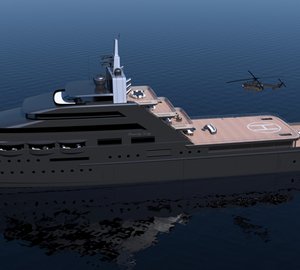 110m explorer yacht Family Day