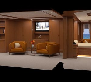 135ft JFA superyacht - Owners Cabin