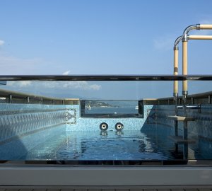 15 luxury yacht ROMANCE swimming pool