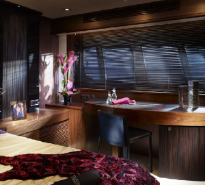 2009 Sunseeker 80 Motor Yacht - Stateroom Office Area