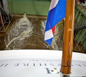 2012 motor yacht Hampshire II by Feadship at her launch