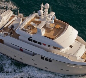 26-metre luxury yacht Percheron - Photo by Maurizio Paradisi