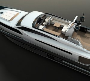 26m superyacht Continental III - upview