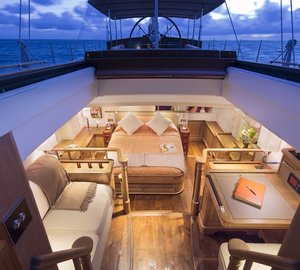 33 Royal Huisman Luxury superyacht Pumula - Owners Cabin- Photo by Cory Silken