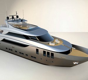 38m luxury motor yacht Nadara 38 by Admiral Tecnomar Group