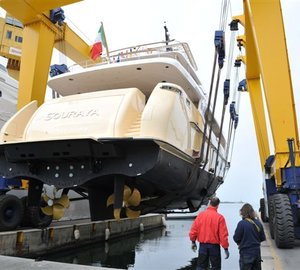 38m luxury yacht SOURAYA by Sanlorenzo