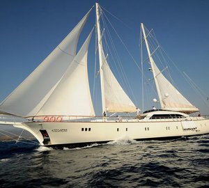 40m Ruth sailing yacht Alessandro - Image courtesy of Ruth Yachting