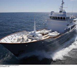 43 m Explorer charter yacht AXANTHA II- Photo Credit B.Stichelbaut : JFA