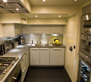 46 m superyacht 60 Years - Galley