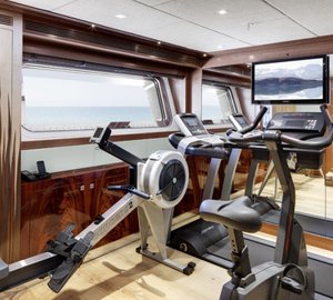 47m Alloy yacht Loretta Anne Gym