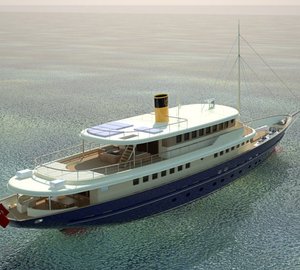 48.7m luxury yacht Bilgin 160 Sister - rear view