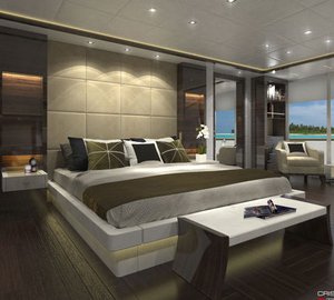 50m motor yacht Azul by Italyachts - Cabin