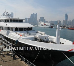 50m superyacht Tiger Shark by Huaao