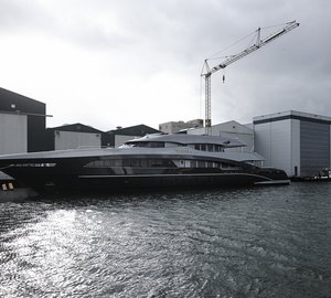 50m superyacht Ventura - Photo Dick Holthuis