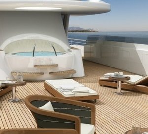 60m luxury motor yacht Amels 199 Sun Deck for pleasure, relaxation and privacy