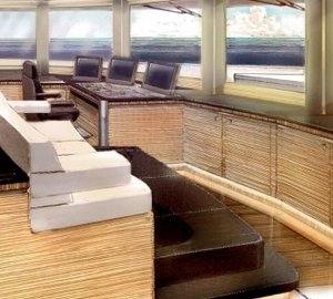 60m motor yacht Amels 199 Dual bridge conning stations with observer seats