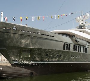 72m megayacht Stella Maris by VSY-Viareggio Superyachts at launch