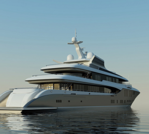 73m Project 423 superyacht - Exterior by Focus Yacht Design