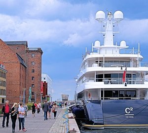 78m mega yacht C2 by Abeking Rasmussen Photo taken by Niels M Knudsen