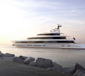 85m mega yacht WHITE LION by Nobiskrug and Lobanov Naval Design