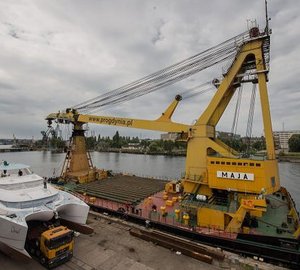 8th 70 Sunreef Power Yacht CLOUD at launch